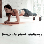 5-minute plank challenge