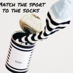 Match the sport to the socks